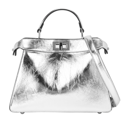 Peekaboo Iseeu Small, Leather, Silver, 10429, S/DB, 4*